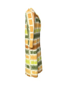 recycled wool blanket coat