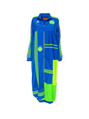upcycled track suit coat