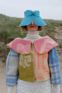 FANCY Patchwork Jacket | Wide Collar Design