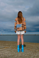 Short Summer Airmail Trench Jacket I German Postal Bags S/M