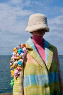 Long Wool CUDDLY Coat I pastel colors I pluche toys