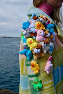 Long Wool CUDDLY Coat I pastel colors I pluche toys