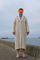 The Nipple Coat - Wool Blanket Coat x StitchMilk
