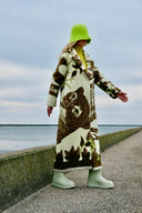 GREENISH TIGER COAT — preloved Vintage Blanket