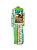 Long MOUSE WITH BIG EARS Towel Coat, preloved towels