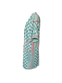 Green TEATOWLY Kimono | Classic Dutch TeaTowels reinvented